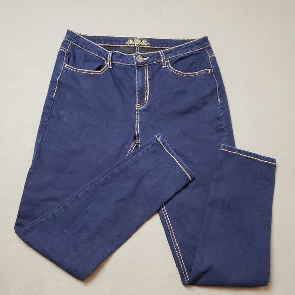 U.S. Polo assn. high rise skinny jeans size 14 - Picture 4 of 12